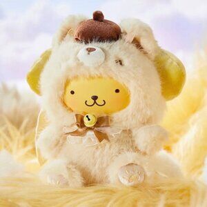 NWT Miniso Sanrio Fox Island Pompompurin Doll Keyring